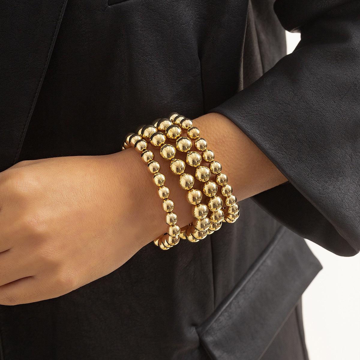 Colliers simples à perles pour femmes, ornement exagéré, jumeaux, Punk, minorité