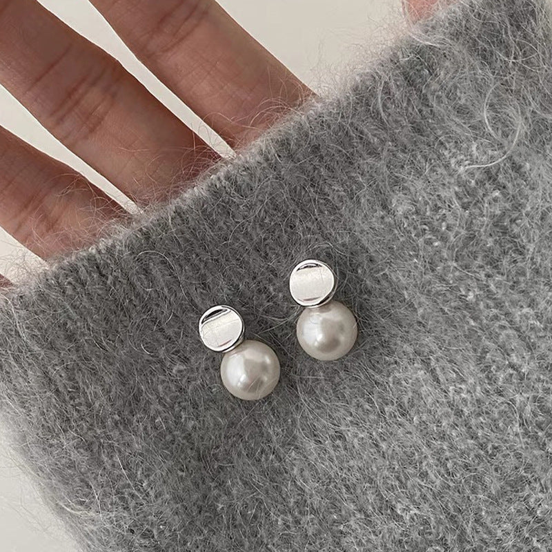 Damen-Ohrringe mit Retro-Persönlichkeit und Minimalismus, anmutige Mode