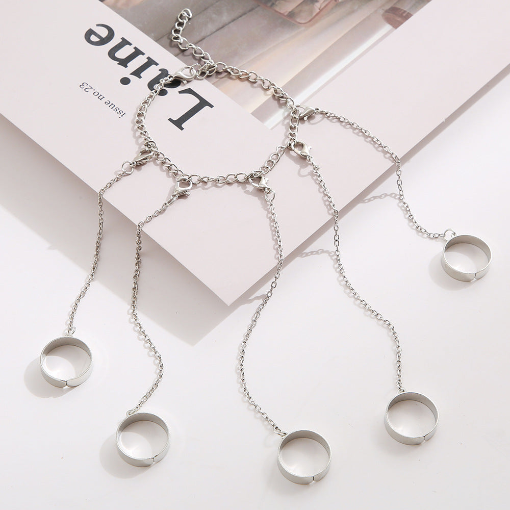 Combination Creative Punk Open One-piece Index Rings