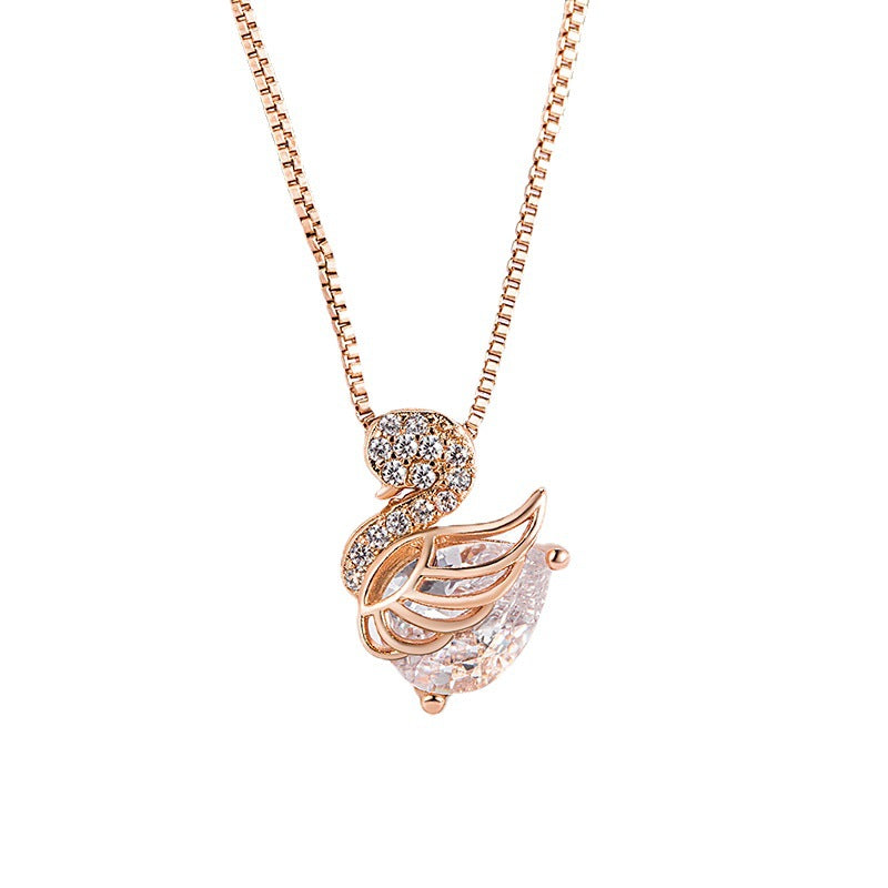 Women's Swan For Light Luxury Minority Design High-grade Necklaces