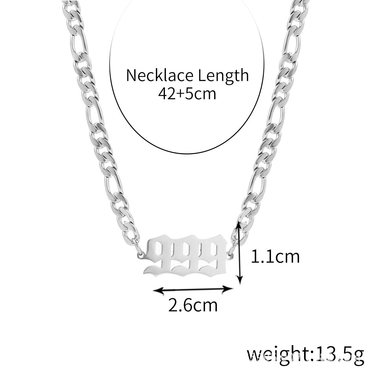 Women's Angel Digital Stainless Steel Titanium Pendant Necklaces