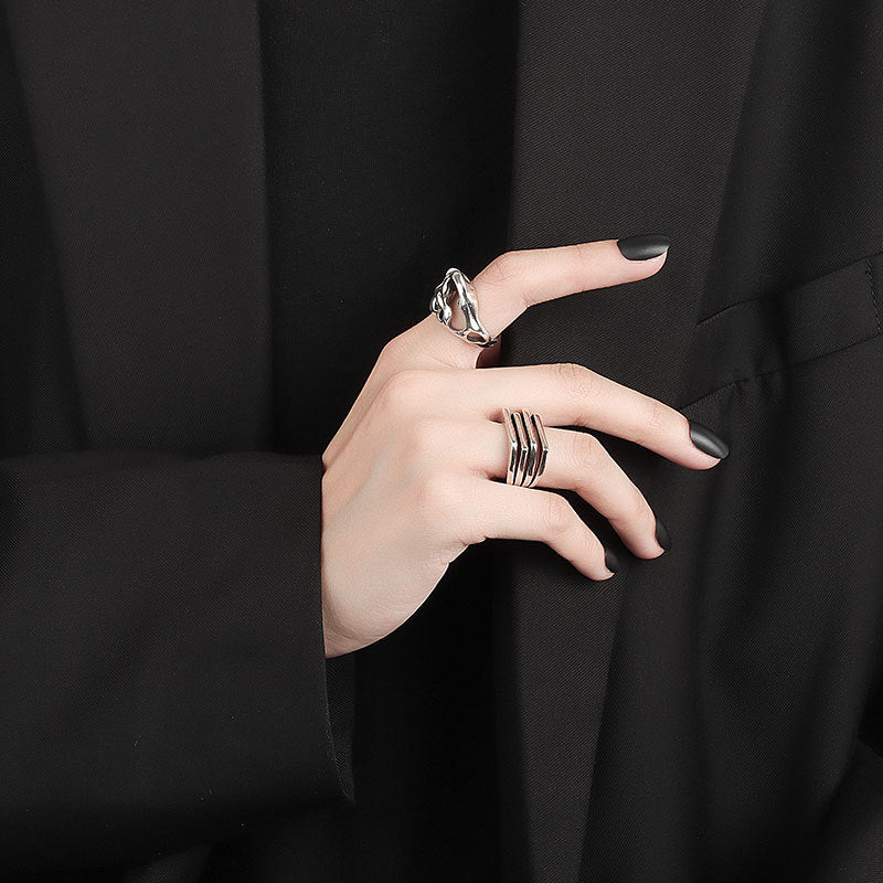 Women's & Men's & And Trendy Personality Design Cold Style Rings