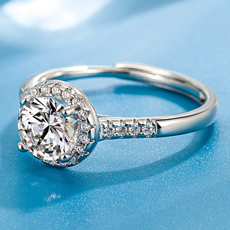 Advanced Light Luxury Hand Jewelry Valentine's Rings