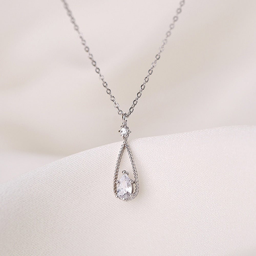 Women's Exquisite Super Fairy Design Water Drop Necklaces