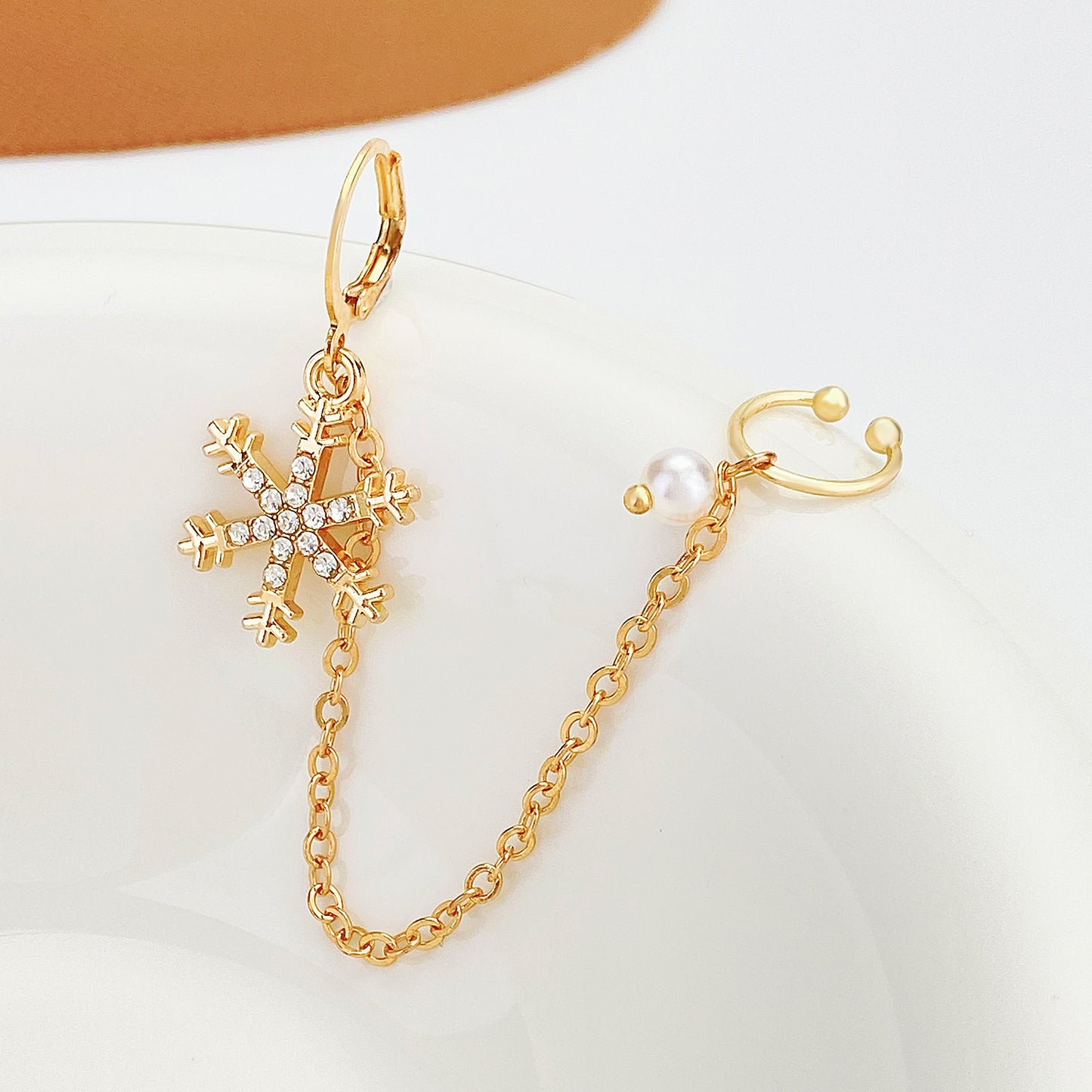 Clip d'oreille femme boucles d'oreilles de mode de luxe abordable