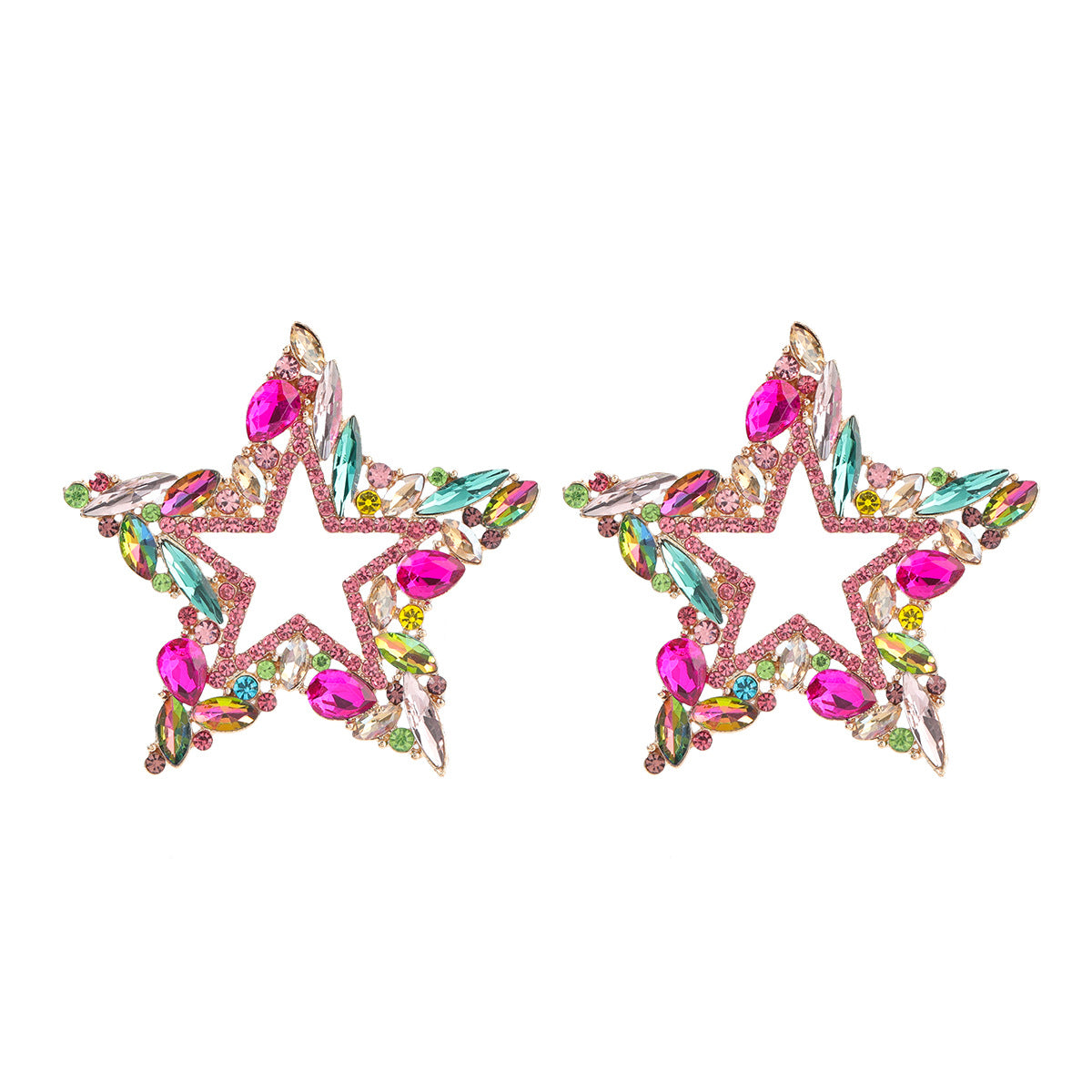 Women's Super Flash Claw Chain Series Personalized Earrings