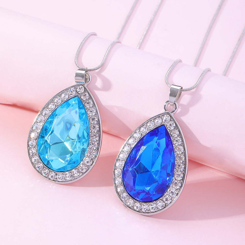 Sophia Power Stone Princess Charm Pendant Necklaces