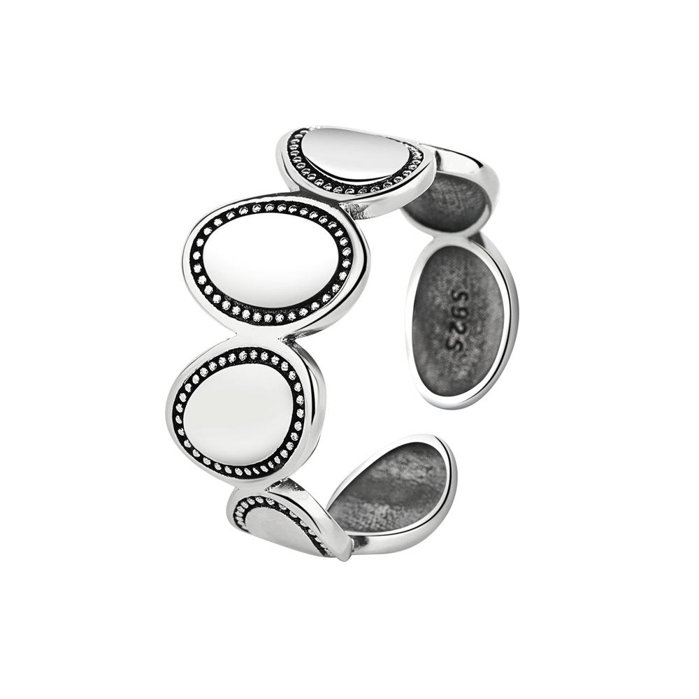 Damen für Design, trendige Mode, Persönlichkeit, hohe Ringe
