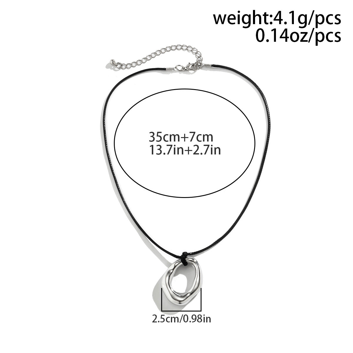 Colliers à pendentif ajourés en forme de cœur géométrique Simple, ornement