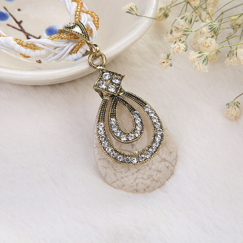 Commodity Bohemian Ethnic Style Retro Diamonds Necklaces