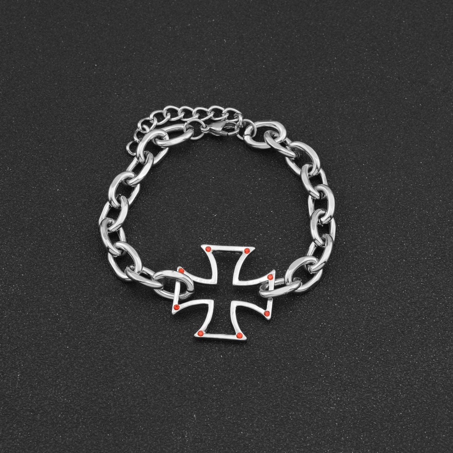 Diamond Cross Hot Personality Couple Clavicle Necklaces