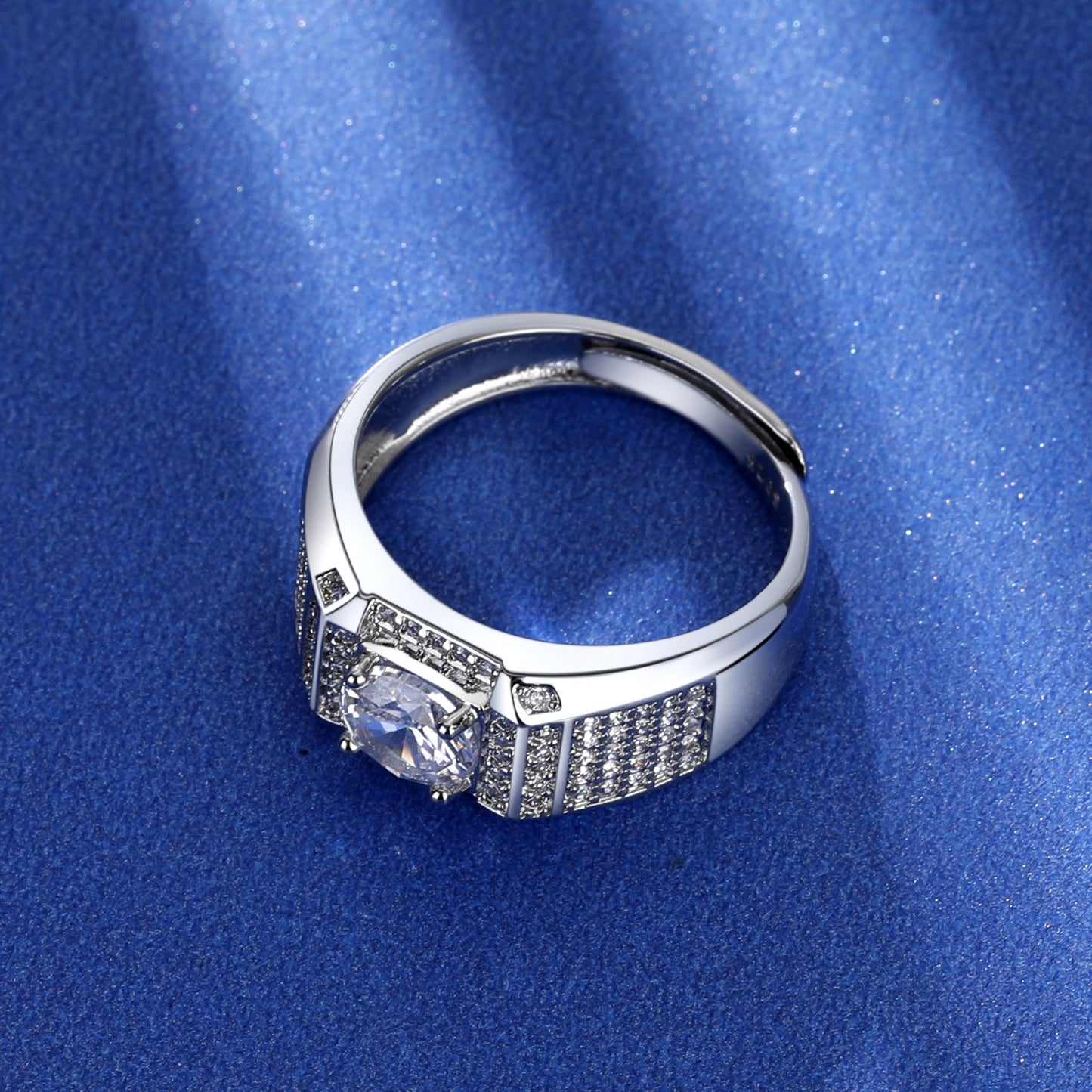 Men's Star River Classic Fashion Full Diamond Rings