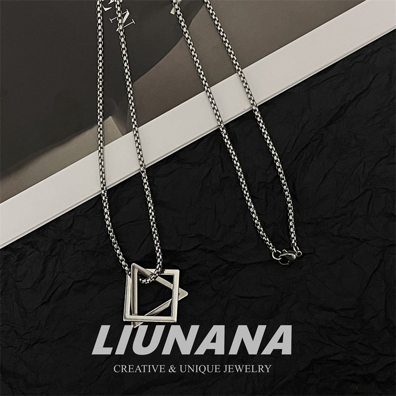 Women's & Men's & Geometric And Fashionable Hip Hop Pendant Necklaces