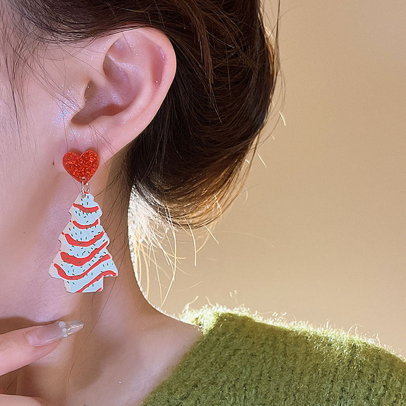 Star Sequins Niche Creative Design Sense Earrings
