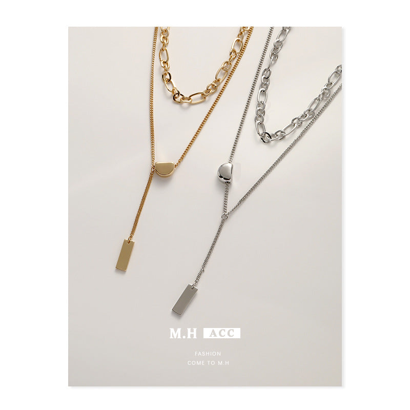 Colliers à plaques carrées à double couche et conception de niche