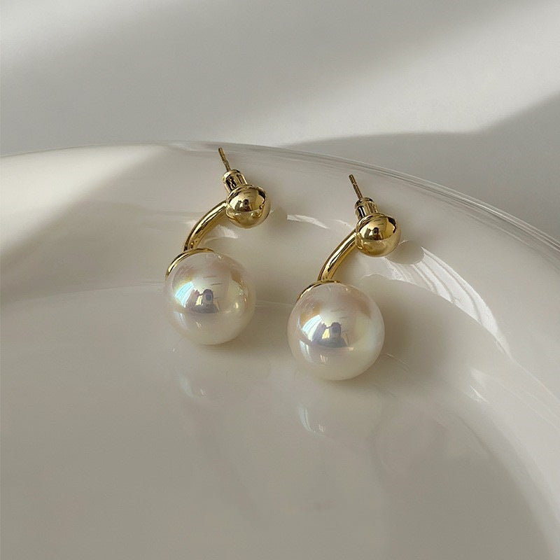 Bagues Vintage en perles françaises pour femmes, Design d'aiguille en Sier