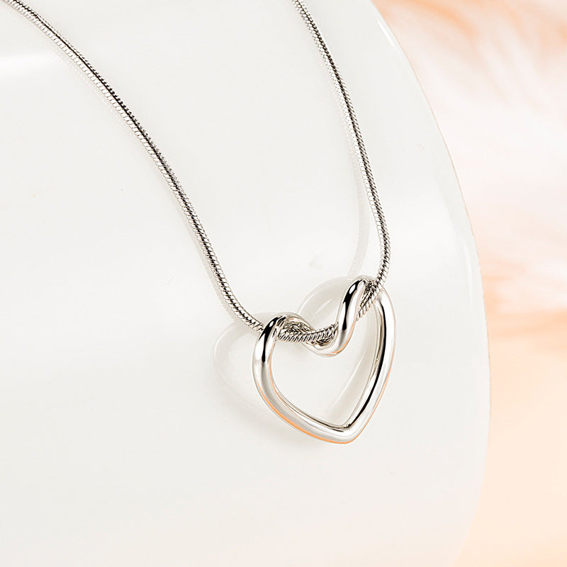Women's Winding Love Design Sense Niche Trendy Necklaces