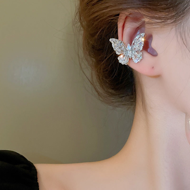 Pearl Love Tassel Art Retro French Fashion Temperament Earrings