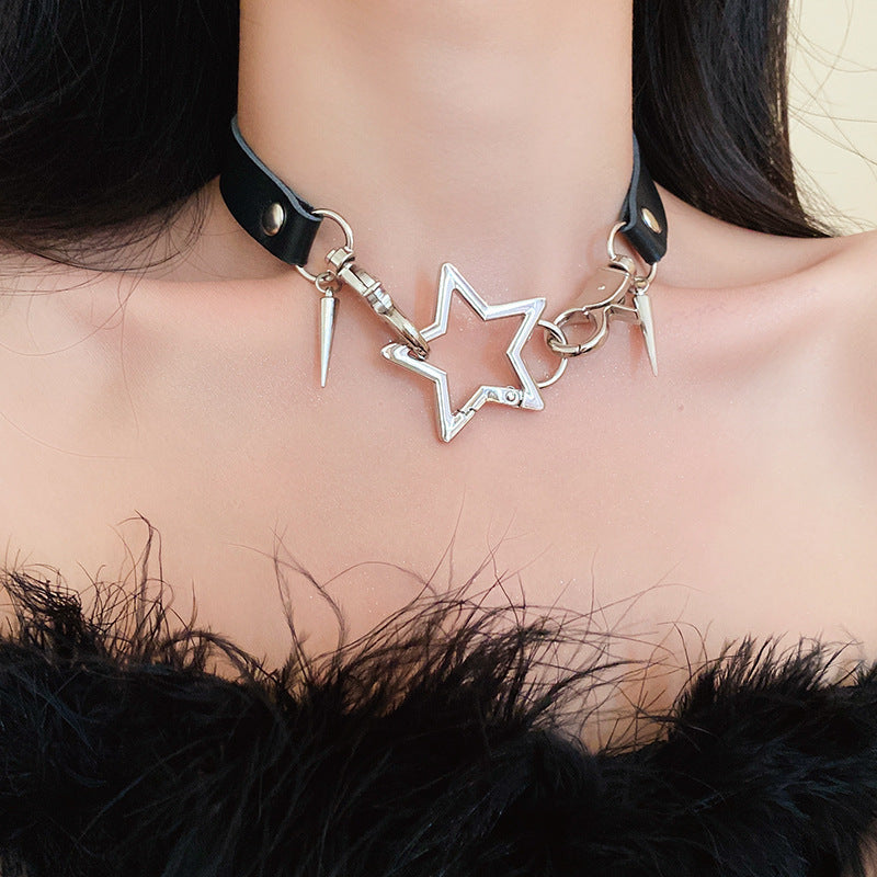Niche Hip Hop Clavicule Chaîne Colliers Doux