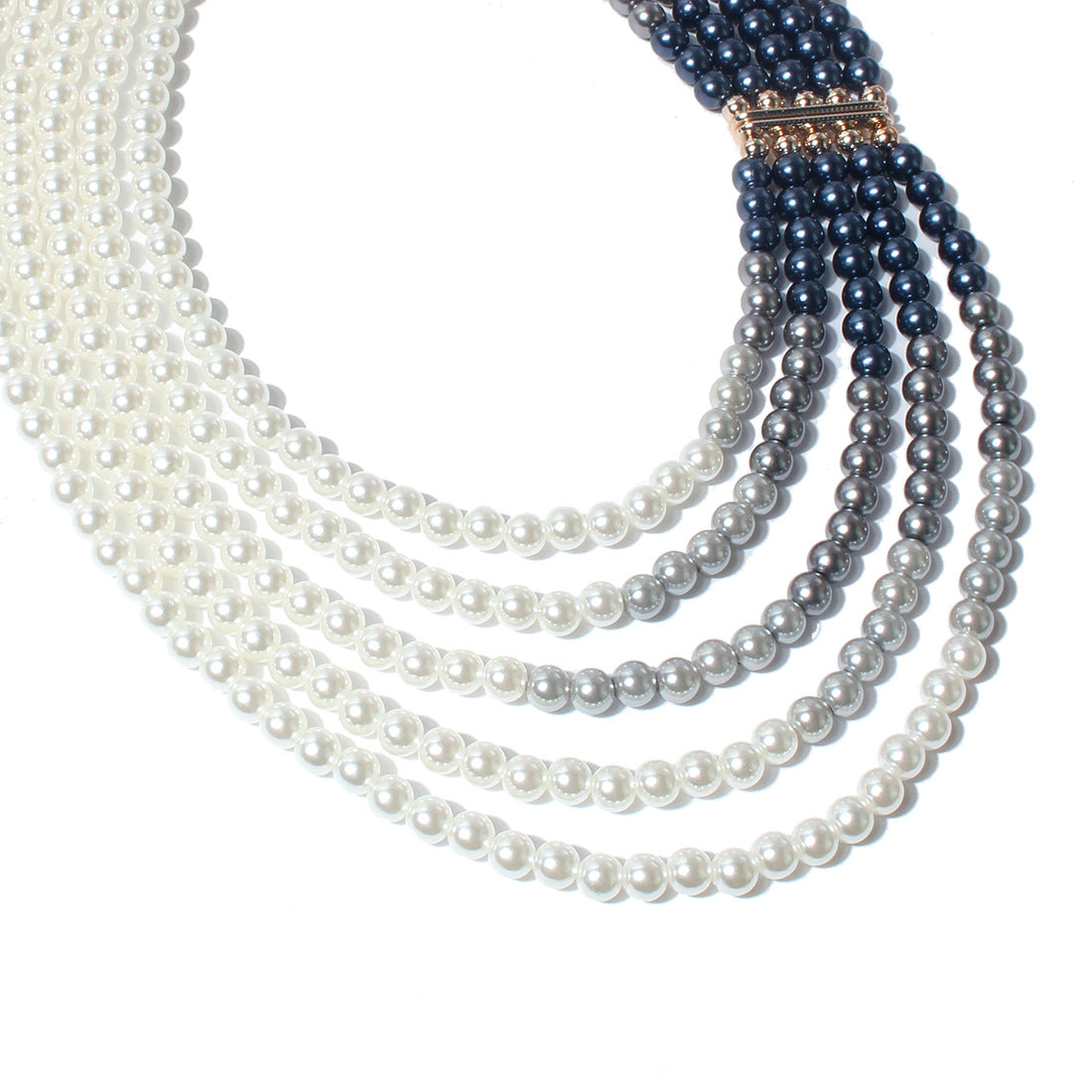 Colliers de perles élégants à la mode pour femmes, chaîne de pull en perles