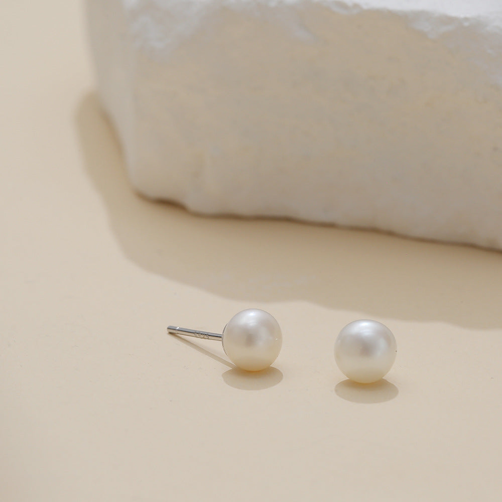 Damen-Wasserperlen-Sier-Schmuck-Nischen-Zirkon-Ringe