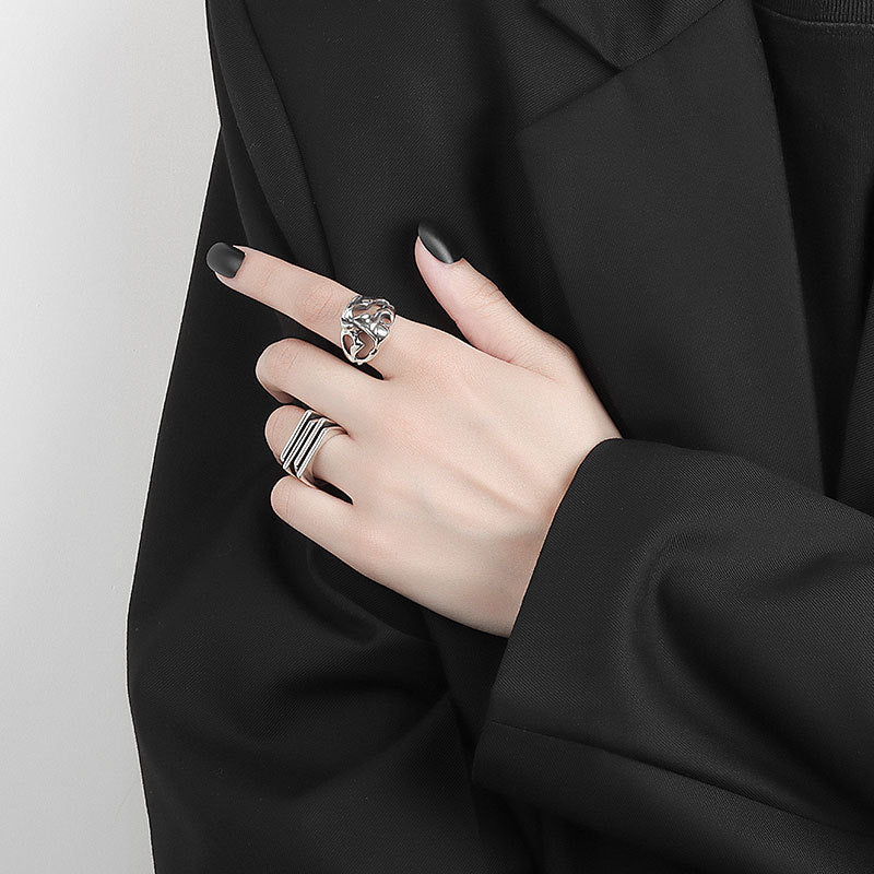 Women's & Men's & And Trendy Personality Design Cold Style Rings