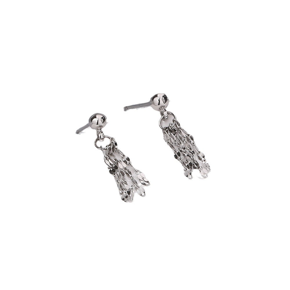 Lips Chain Female Light Luxury Temperament Rings