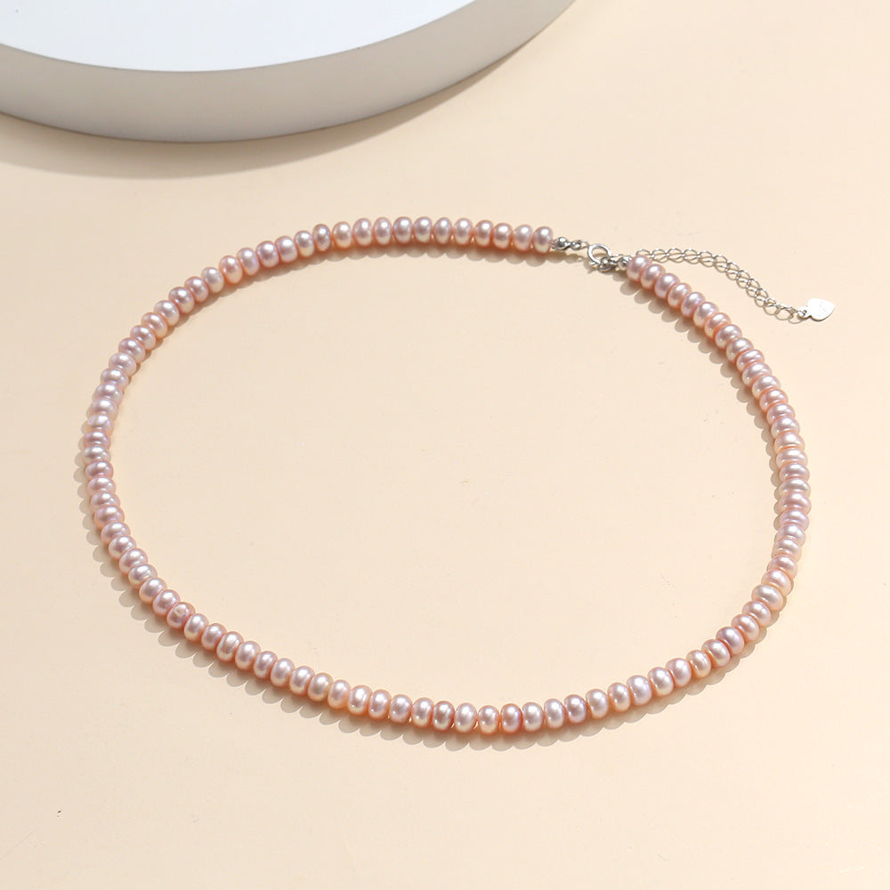 Colliers de costume de haute qualité en perles d'eau douce naturelles pour femmes