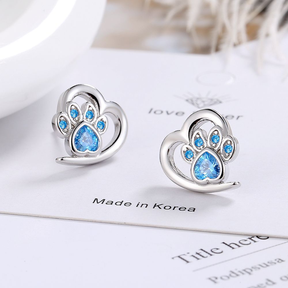 Bagues en Zircon compactes, capricieuses, douces et mignonnes, en forme de chat