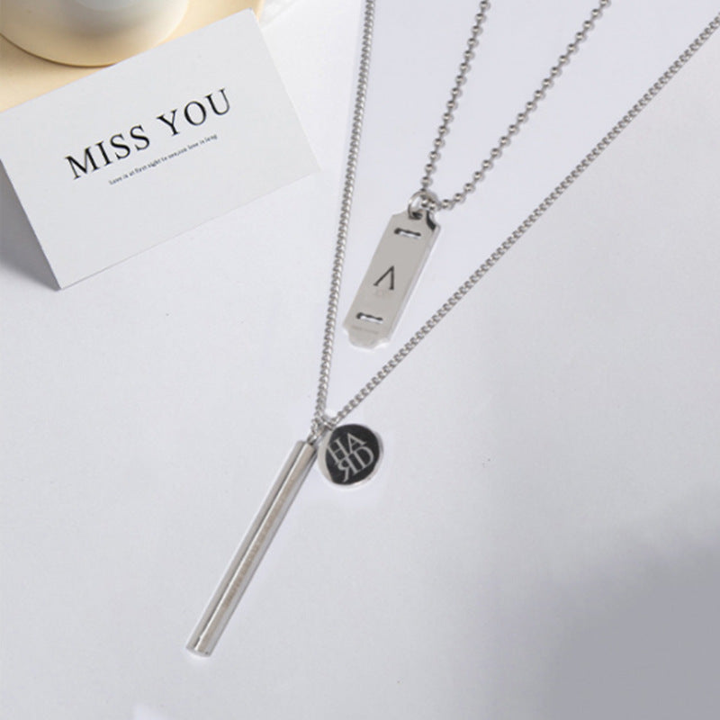 Women's & Men's & Sweater Chain Long And Trendy Hip Hop Necklaces