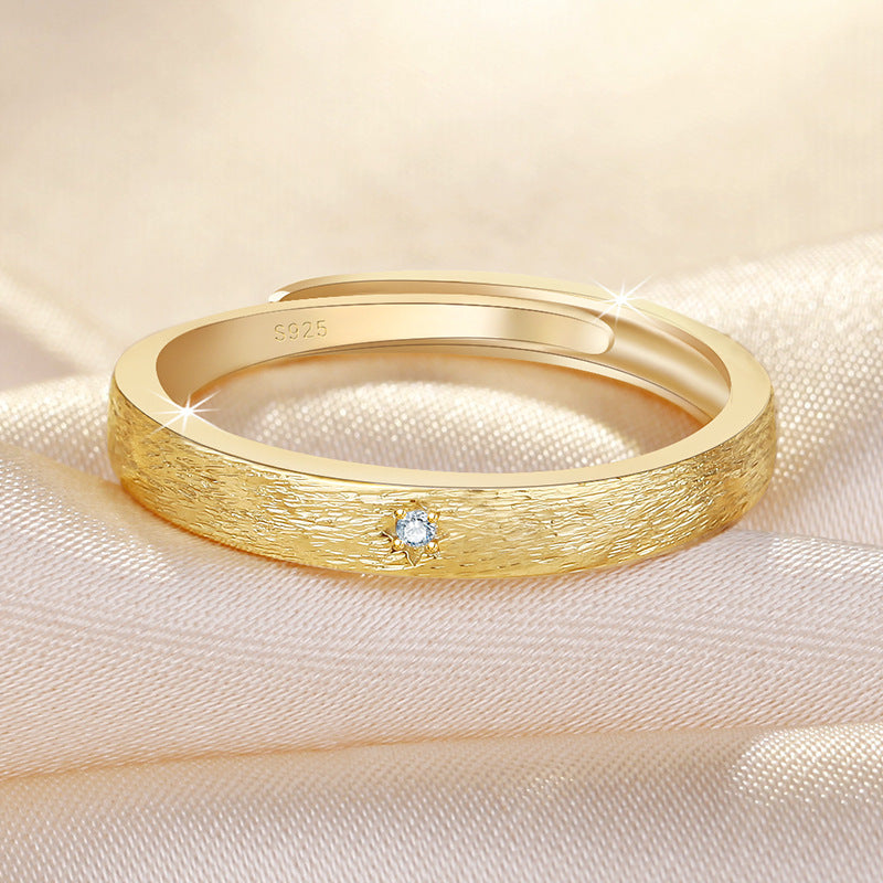 Personality Temperament Design Style Mild Luxury Rings