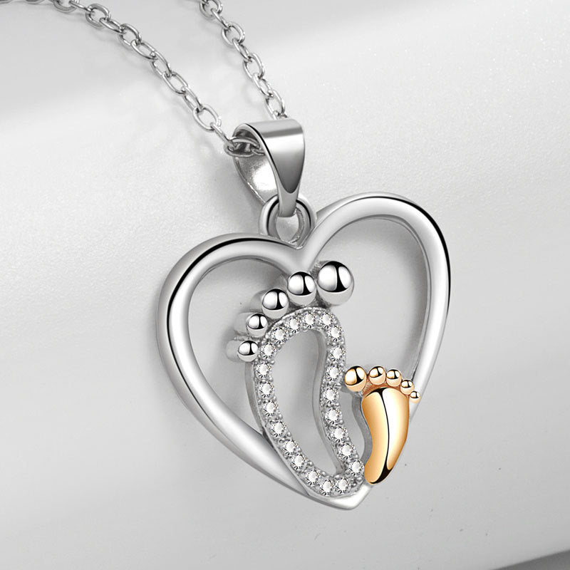 Pendentif concentrique bijoux coeur colliers fête des mères