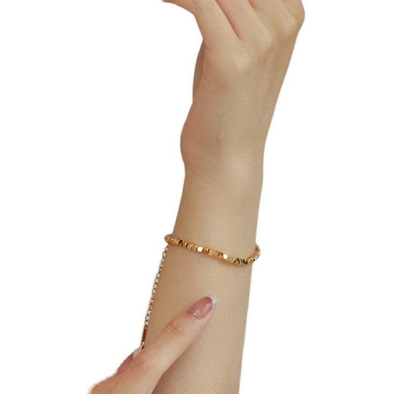 Vergoldete kleine Stücke von Sier-Armbändern