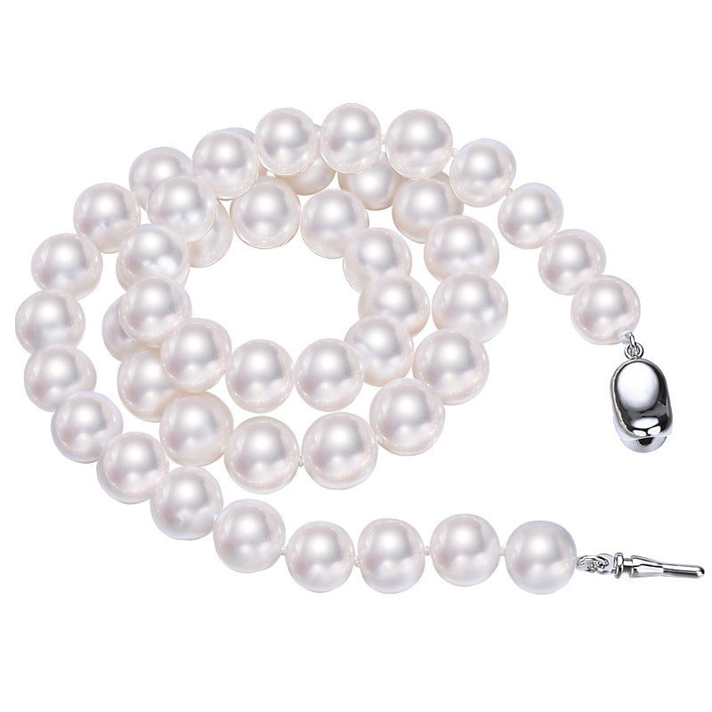 Women's Natural Pearl Clavicle Chain Design High-grade Necklaces