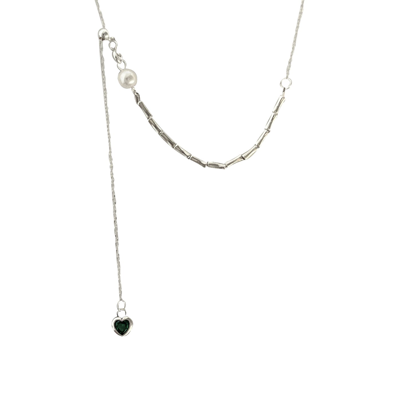 Women's Bamboo Heart For Light Luxury Minority Necklaces