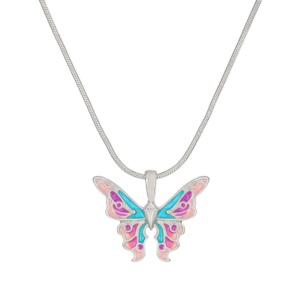Colliers de clavicule princesse arc-en-ciel, fée fantaisie, pays des merveilles