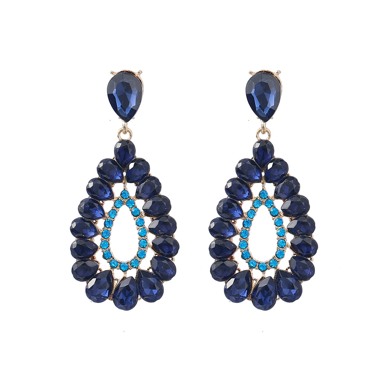 Women's Style Alloy Acrylic Diamond Drop-shaped For Earrings