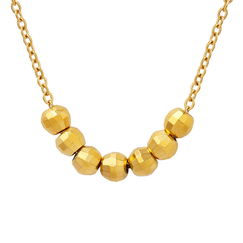 Every Direction Beads Copper Material Personalized Clavicle Necklaces