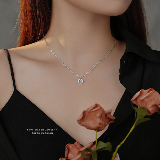 Women's Shiny Zircon For Light Luxury High-grade Necklaces