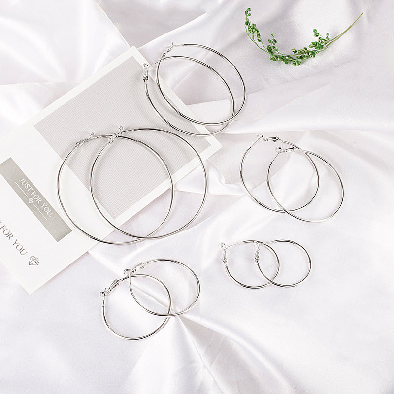 Hoop Temperament Hipster Weibliche Mode Ohr Ohrringe