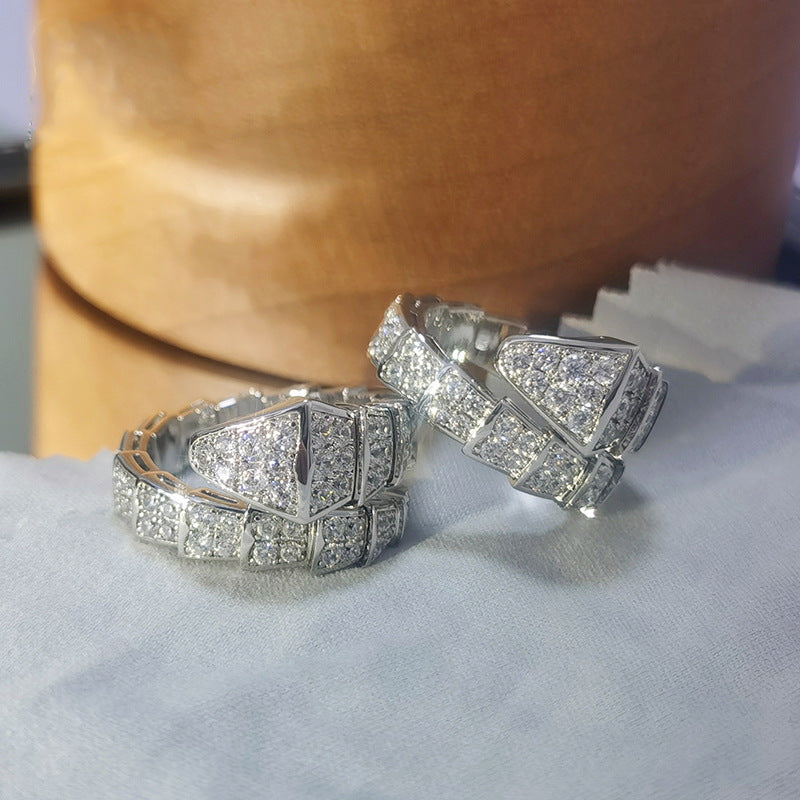 Diamond Personality Opening Index Finger Female Rings