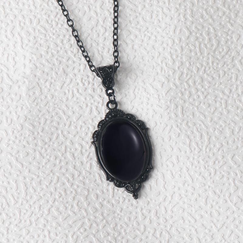 Colliers de bijoux gothiques rouges vintage faits à la main populaires