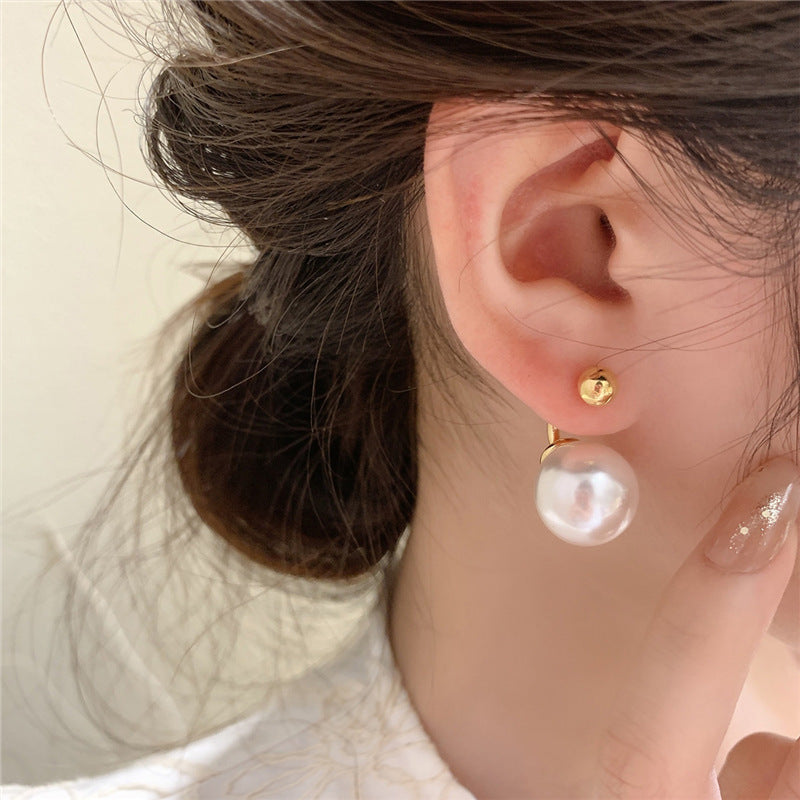 Bagues Vintage en perles françaises pour femmes, Design d'aiguille en Sier