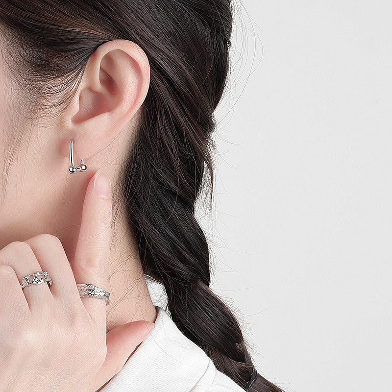 Creative U-shaped Gold High Quality Retro Earrings