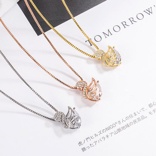 Women's Swan For Light Luxury Minority Design High-grade Necklaces