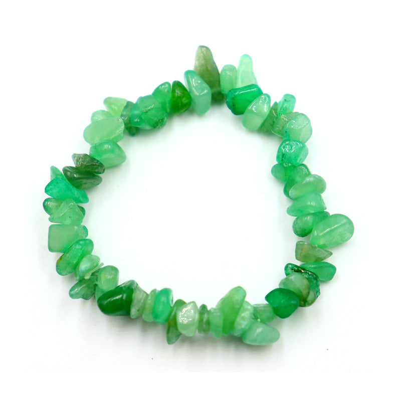 Women's Colorful Stone Yoga Natural Crystal Gravel Bracelets