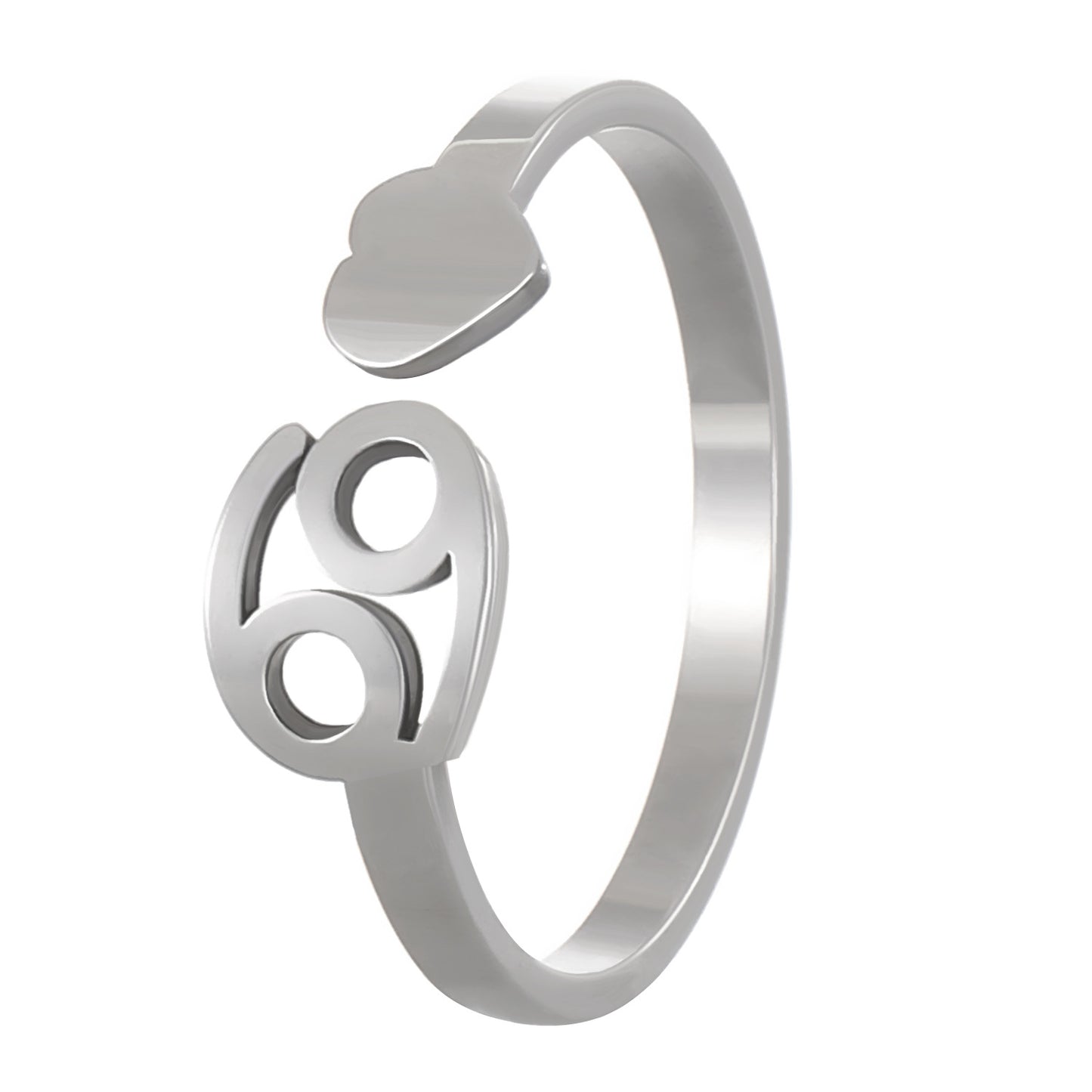 Konstellationen Dreidimensionale Liebe Kleine Finger Offene Ringe
