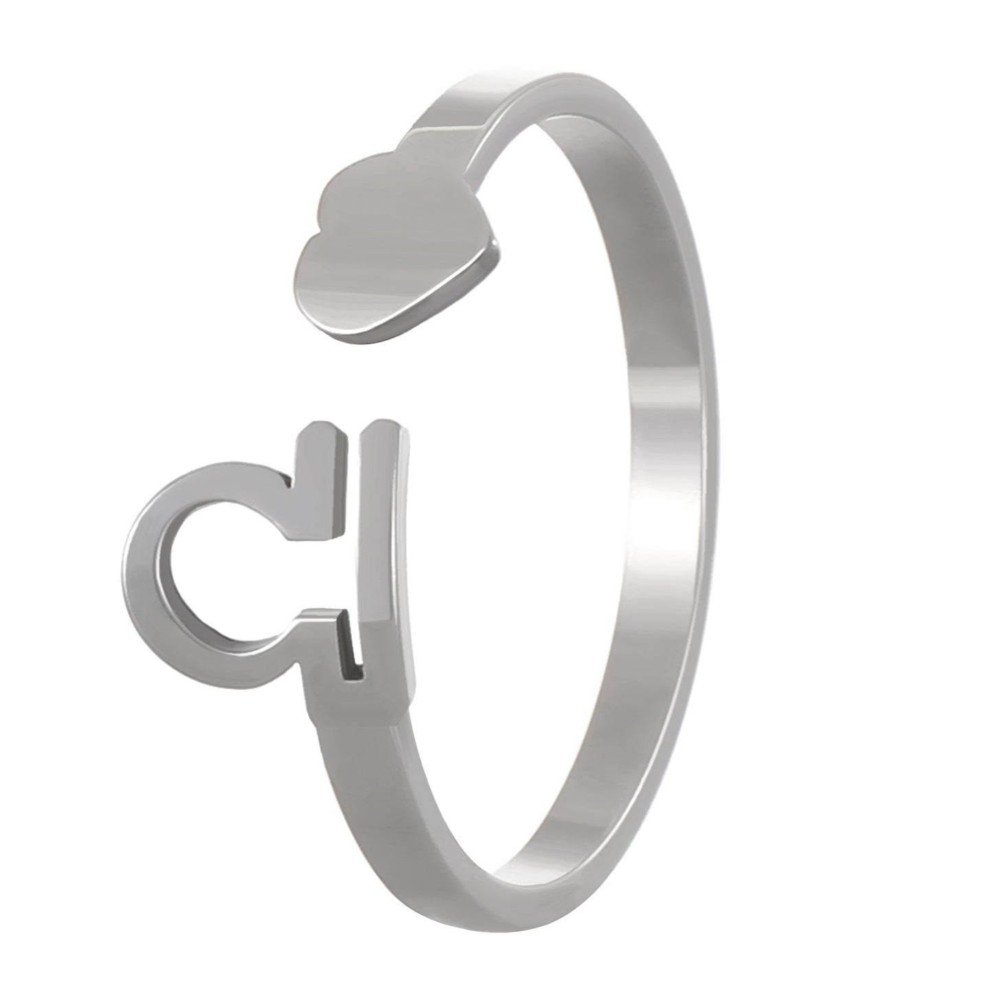 Konstellationen Dreidimensionale Liebe Kleine Finger Offene Ringe