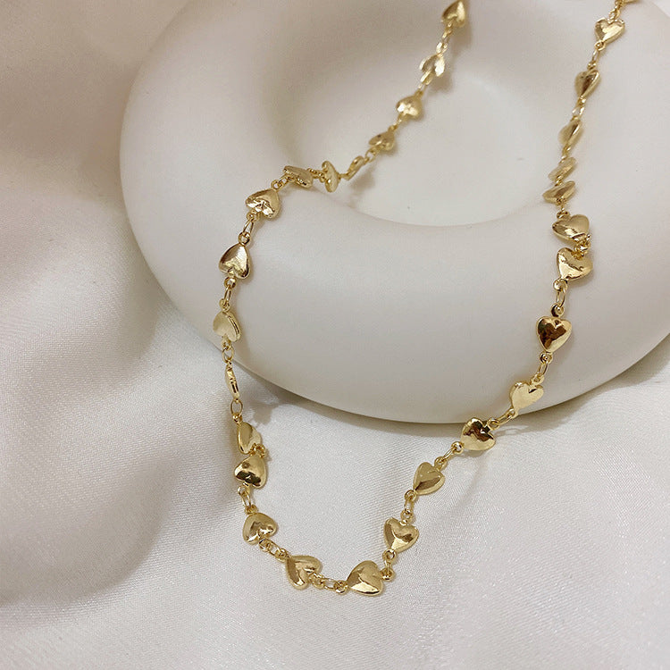 Colliers féminins avec pendentif Smiley en métal ours transparent