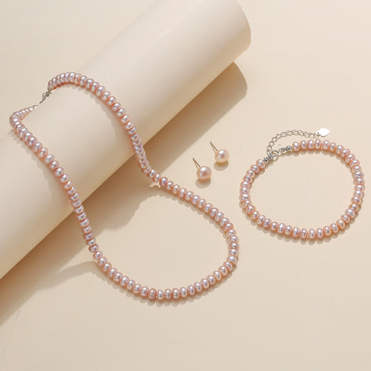 Colliers de costume de haute qualité en perles d'eau douce naturelles pour femmes